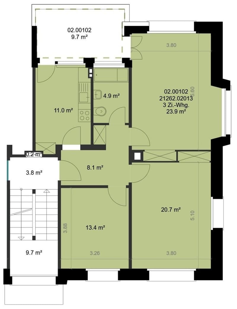Grundrissplan