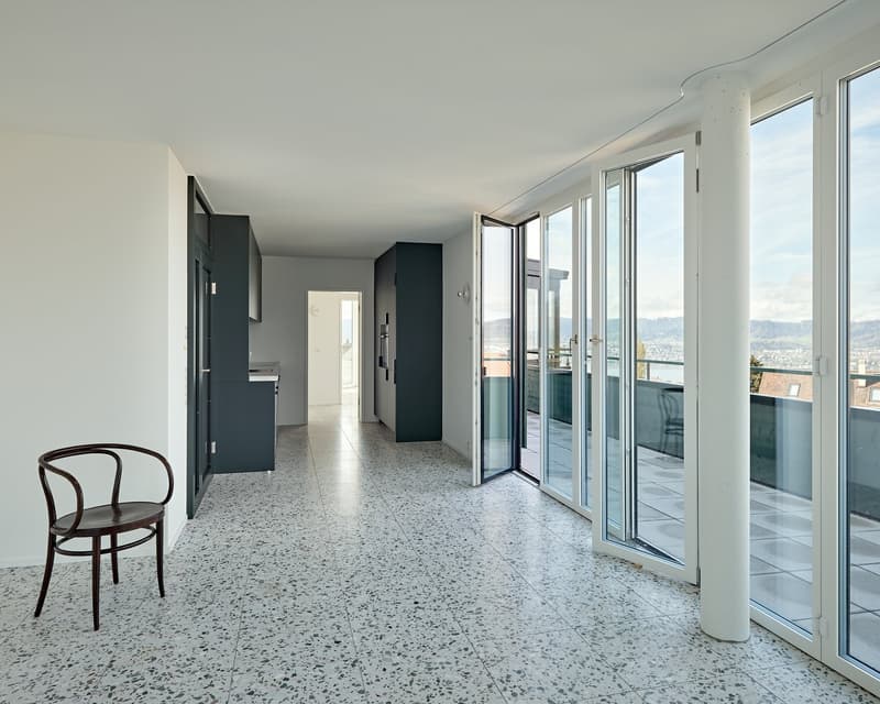 Moderne 3.5-Zimmer-Wohnung mit traumhafter Alpen- und Seesicht (5)