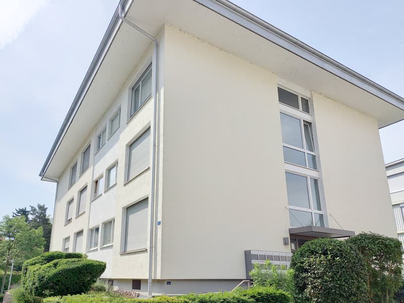 Ruhiggelegene, moderne Wohnung mit Gartensitzplatz (1)