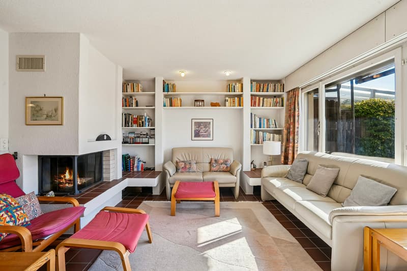 Wohnzimmer/Cheminée