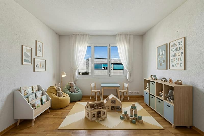 Kinderzimmer visualisiert