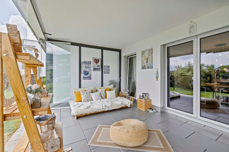 Moderne 3.5-Zimmer-Gartenwohnung an bester Lage mit Sicht ins Grüne (9)