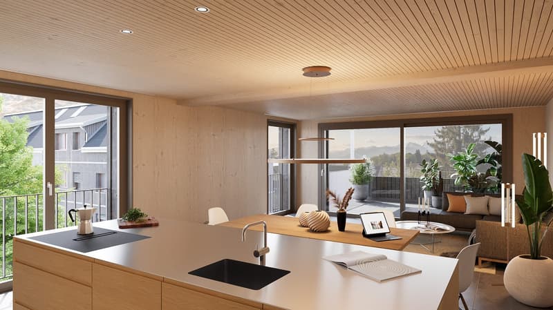 Moderne 4.5-Zimmer-Neubauwohnungen EG in Hombrechtikon (6)