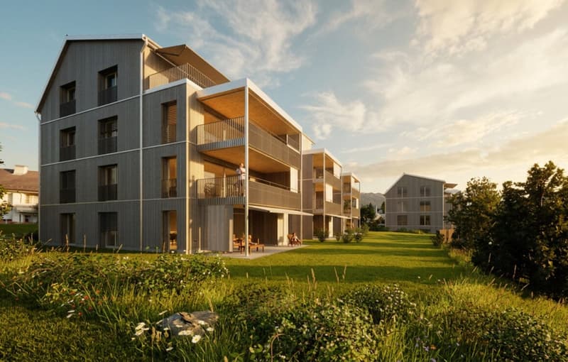 Moderne 4.5-Zimmer, Neubau, Attika in Hombrechtikon (1)