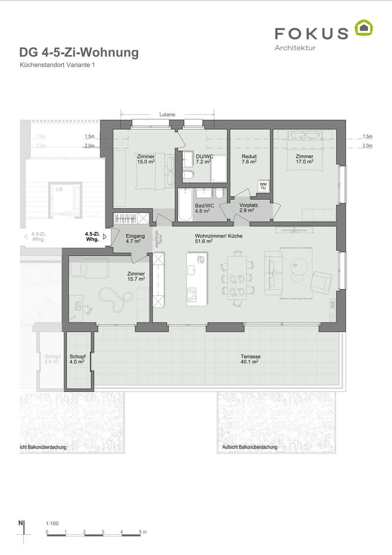 Moderne 4.5-Zimmer, Neubau, Attika in Hombrechtikon (10)