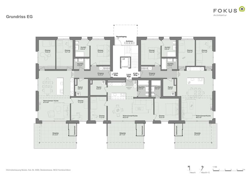 Moderne 5.5-Zimmer-Neubauwohnungen EG in Hombrechtikon (9)