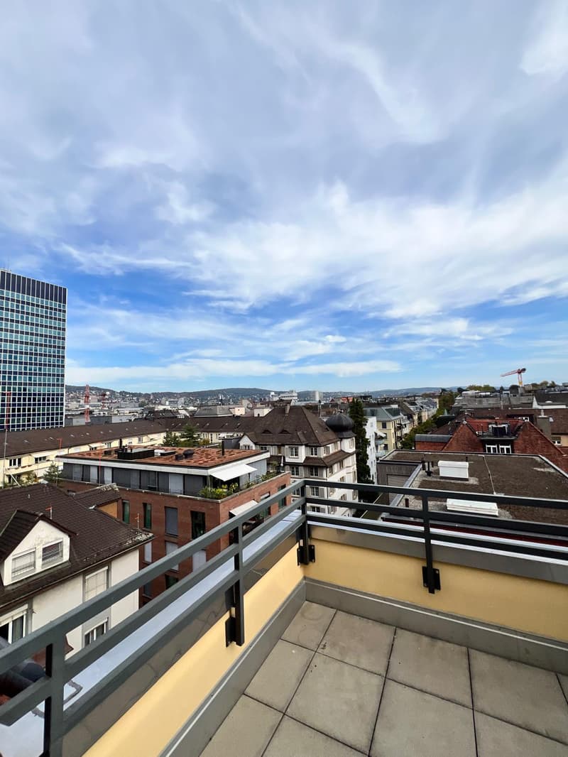 Charmante Dachmaisonette mit Dachterrasse und Alpenblick (18)