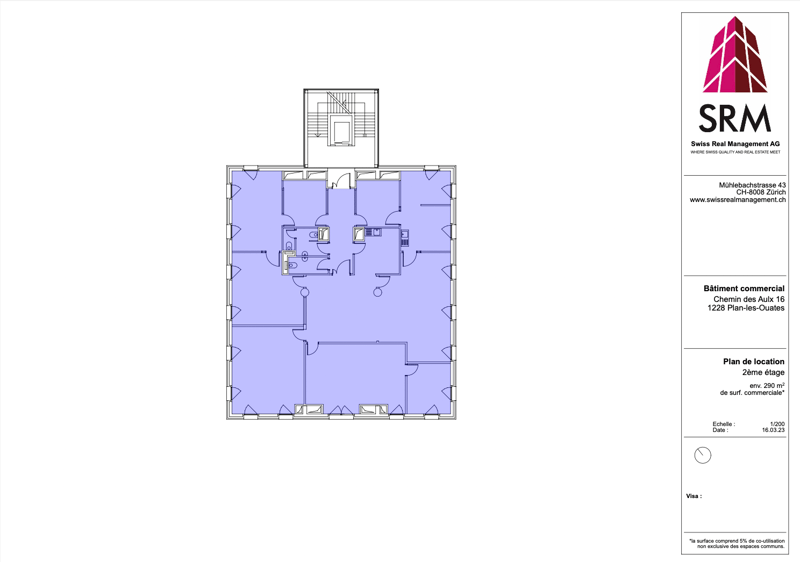 Magnifique locaux d'env. 290m2 au 2ème étage du CTN 16 (14)