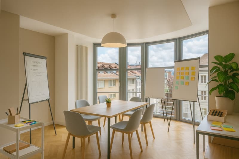 Flexible & moderne Büroflächen im FlexOffice Bern Genfergasse (9)