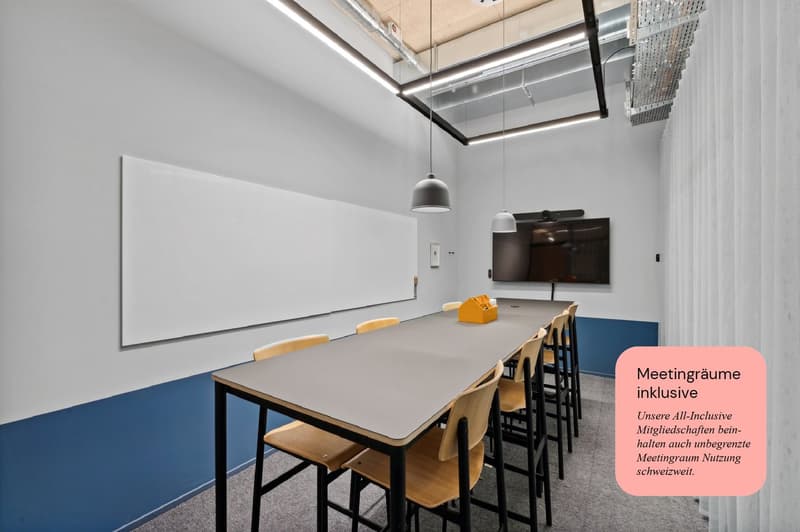 Modernes Büro (25–100 m²) im FlexOffice Dino – 1 Min. zum Bahnhof Oerlikon (17)