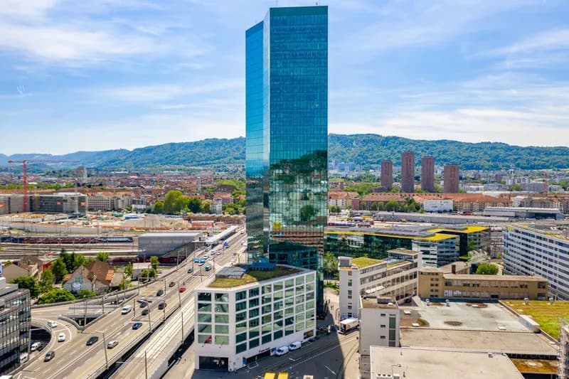 FlexOffice im Prime Tower Zürich – Teambüros für 2–30 Personen (2)