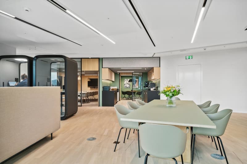 FlexOffice im Prime Tower Zürich – Teambüros für 2–30 Personen (3)