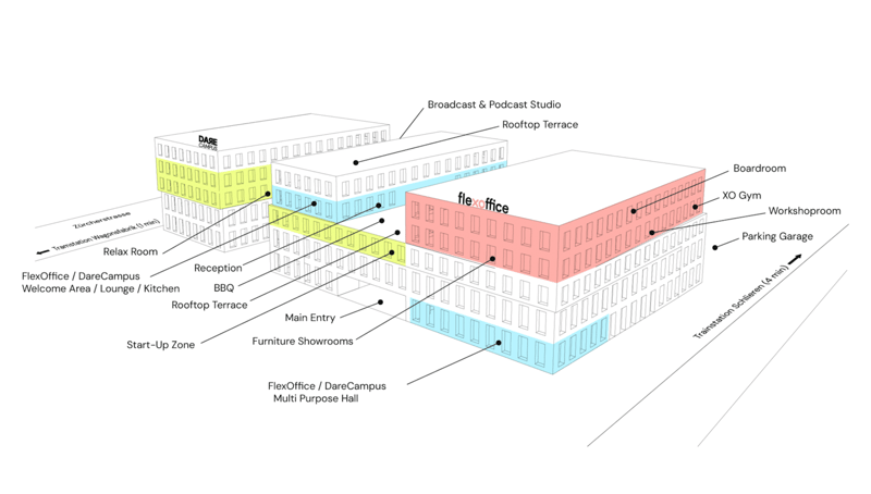 Büroflächen für Teams von 10 bis 50 Mitarbeitenden direkt beim Bahnhof Schlieren (3)