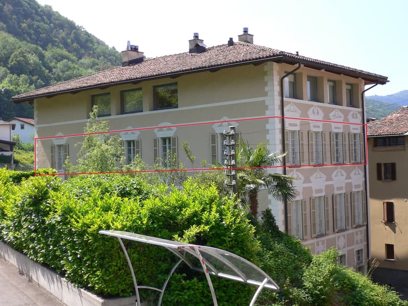 Bellissimo appartamento di 5.5 locali sito in una casa storica a Carabbia (2)