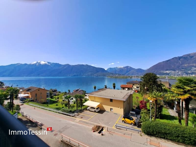 Bezaubernde Duplex Wohnung in San Nazzaro mit beruhigende Weitsicht auf den wunderschönen Lago Maggiore 2