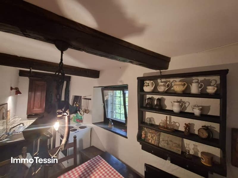 Echtes, charakteristisches Rustico mit Wasser- und Stromanschluss, nur wenige Gehminuten ab Straße, in ruhiger Lage im Grünen 7