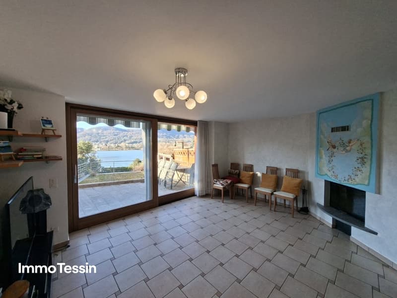 Entspannte Wohlfühloase mit Seesicht an sehr ruhiger und sonniger Lage 15 Minuten von Lugano 8
