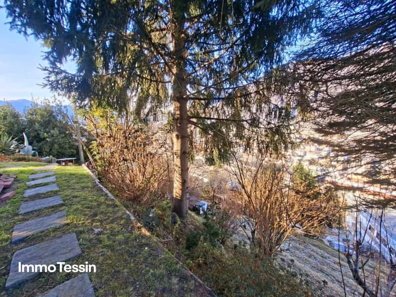 Exklusive Villa mit Bauland und traumhaftem Blick auf die drei Burgen von Bellinzona 105