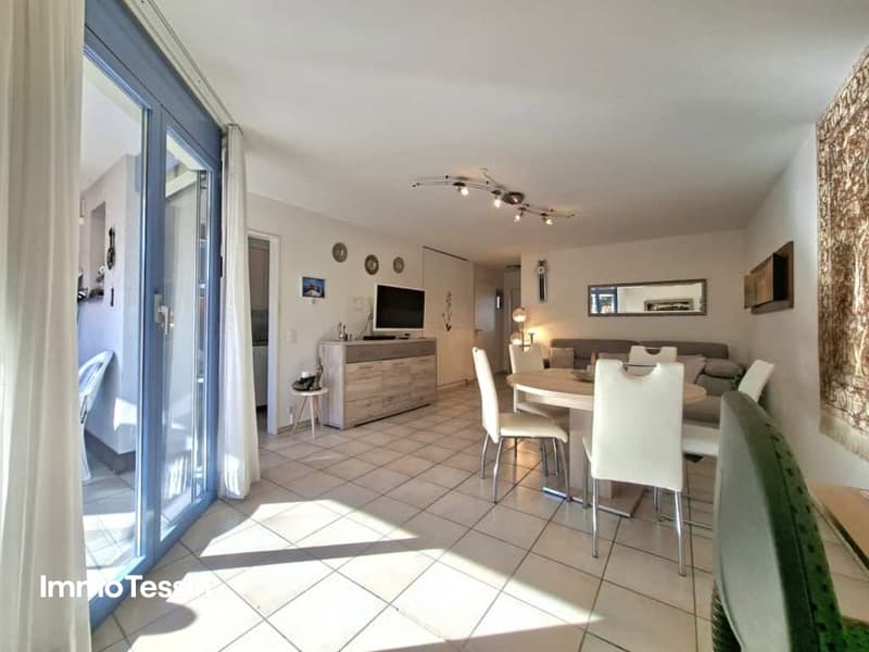 Wohnen zwischen See und Stadtzentrum Wohnung mit privatem Garten in Locarno 11