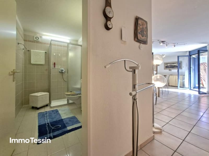 Wohnen zwischen See und Stadtzentrum Wohnung mit privatem Garten in Locarno 16