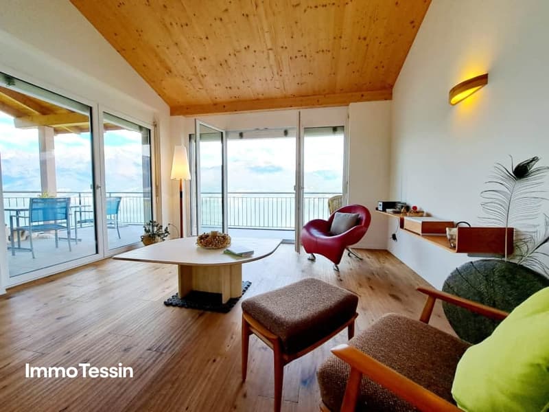 Der Lago Maggiore so weit das Auge reicht Modernes Haus mit hochwertiger Ausstattung 7
