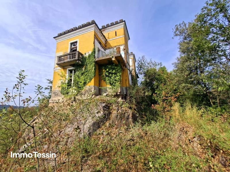 Villa Quisisana das vergessene Schloss über Stabio 18