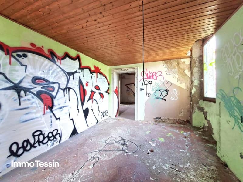 Villa Quisisana das vergessene Schloss über Stabio 7