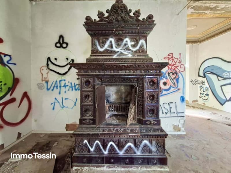Villa Quisisana das vergessene Schloss über Stabio 14