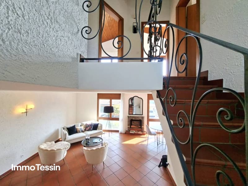 Grosszügiges Einfamilienhaus mit traumhafter Seesicht, ruhiger Lage und Nähe zum Golfplatz Lugano-Magliaso 106