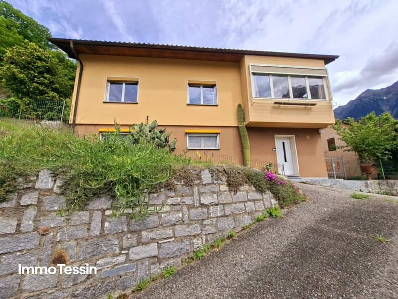 Sonniges Haus mit grossem Aussenbereich zwischen Bellinzona und dem Lukmanier Pass 21