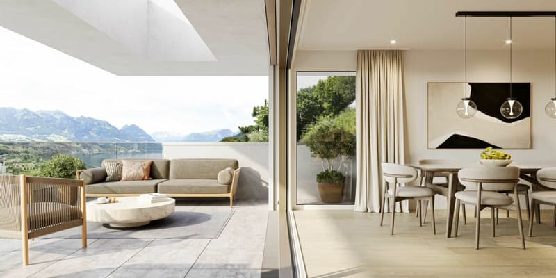 Neubau Terrassenwohnungen mit See- und Bergsicht (4)
