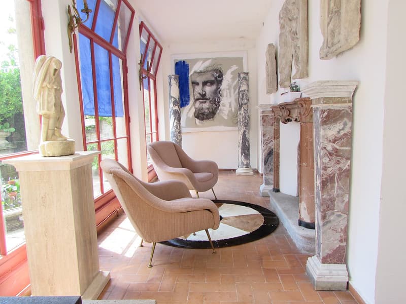 Villa ottocentesca di pregio 3 locali a Tresa Monteggio (2)
