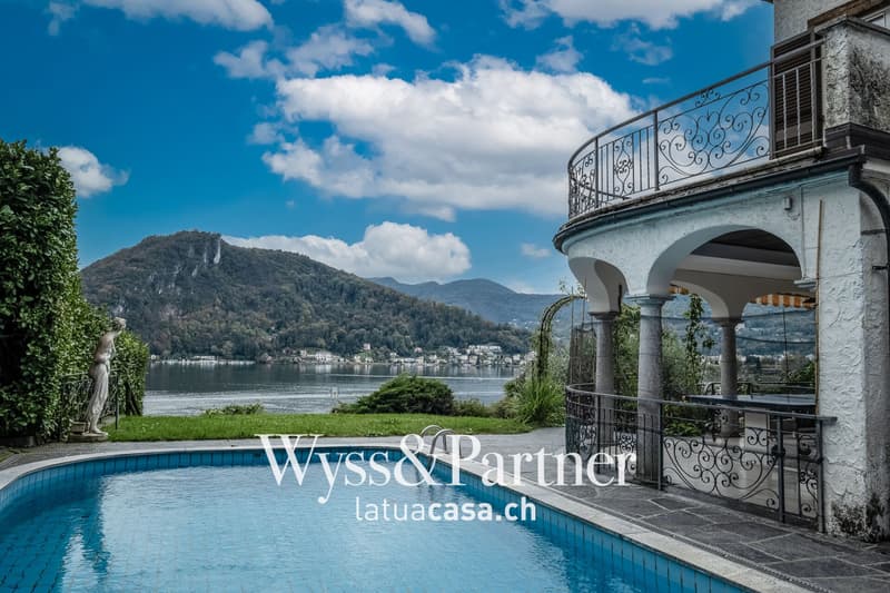 Collina d'Oro - Incantevole villa sul lago di Lugano (1)