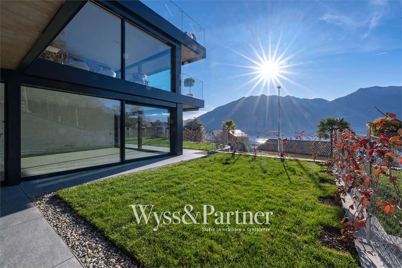 Minusio - splendido appartamento di 4.5 con giardino (13)
