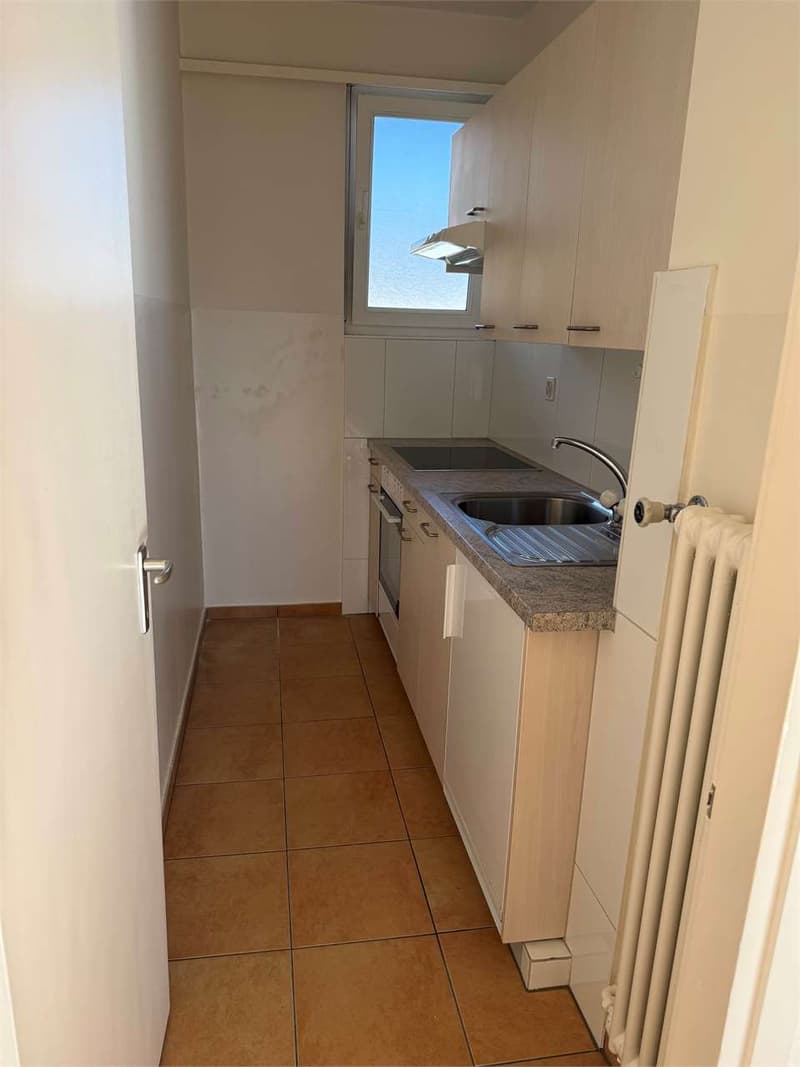 Pratico appartamento di 1.5 locali con balcone e vista lago - Minusio (4)