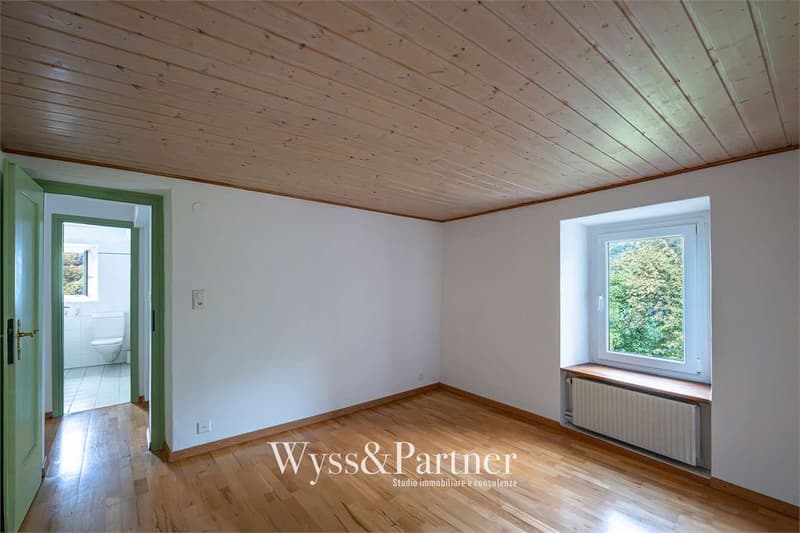 Brè sopra Lugano -Ampio duplex di 4.5 locali con giardino (8)