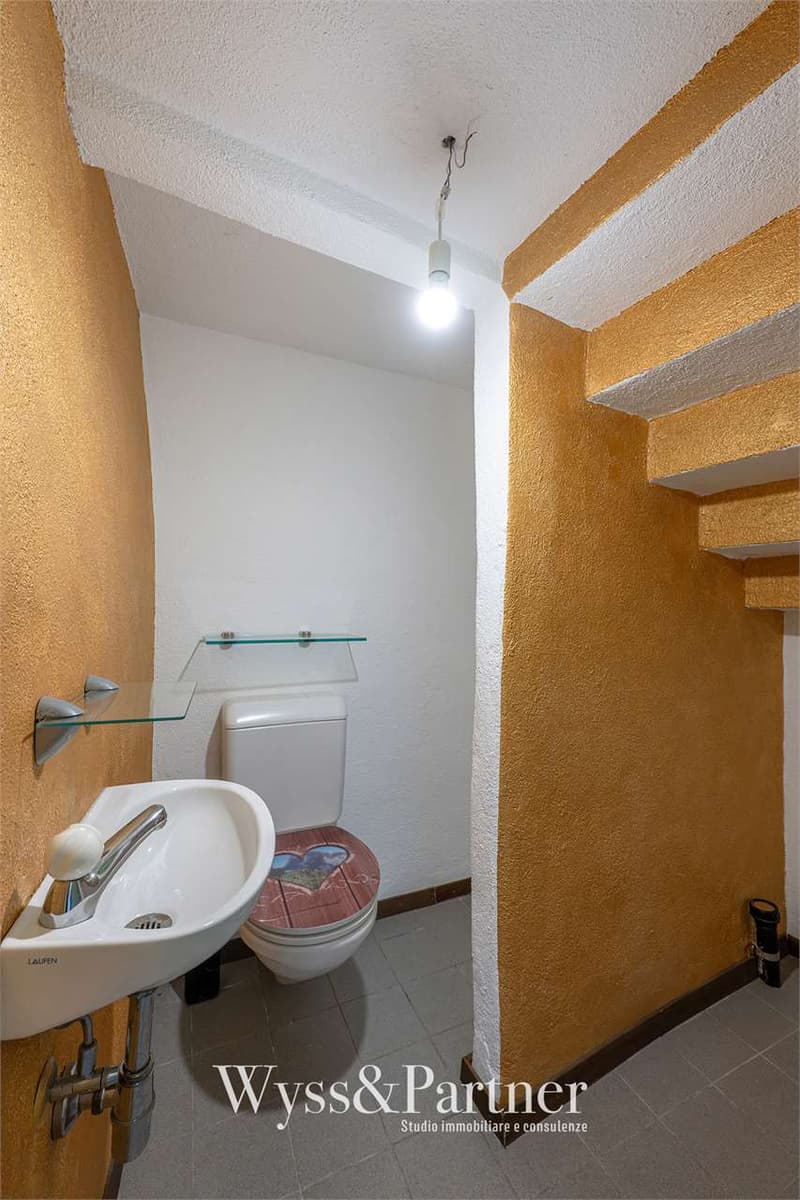 Brè sopra Lugano -Ampio duplex di 4.5 locali con giardino (10)