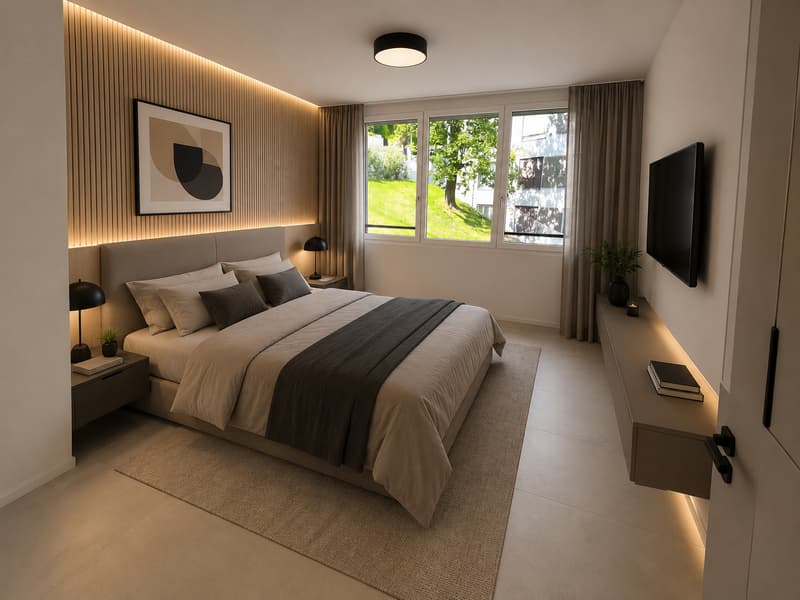 LUGANO - ULTIMO APPARTAMENTO 3 LOCALI RESIDENZA FORSYTH (3)
