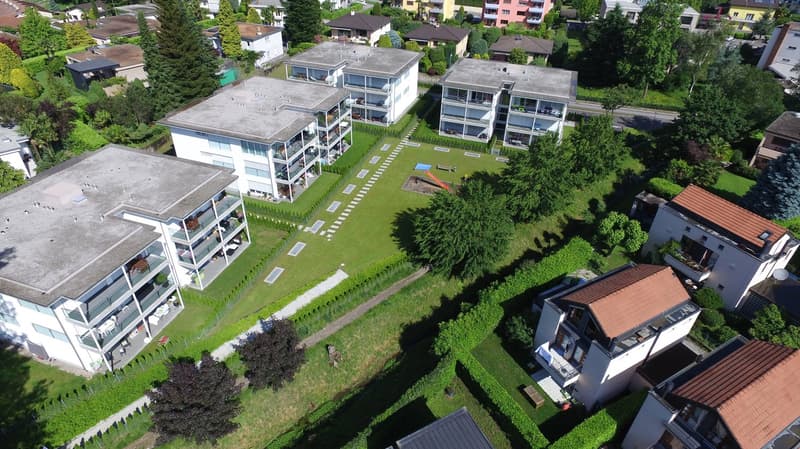 Affittasi 3,5 locali Completamente Arredato con Giardino a Ponte Capriasca (13)