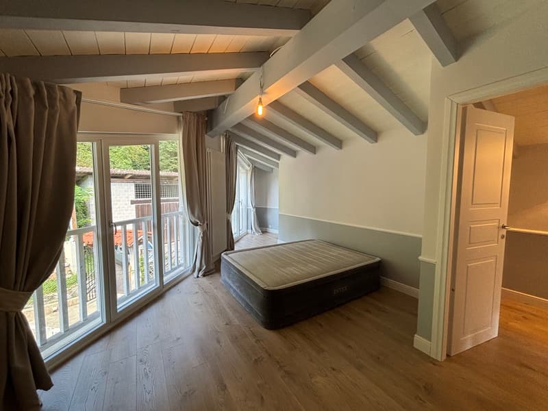 Vicinanze Lugano/Figino - Graziosa casa rinnovata  / Ferienhaus in Der Nähe von Figino/Lugano (6)