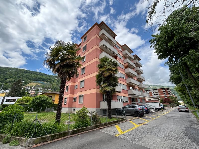 Möbliertes Studio-Apartment mit Aussicht im Herzen von Agno/ Monolocale ammobiliato con vista aperta (11)