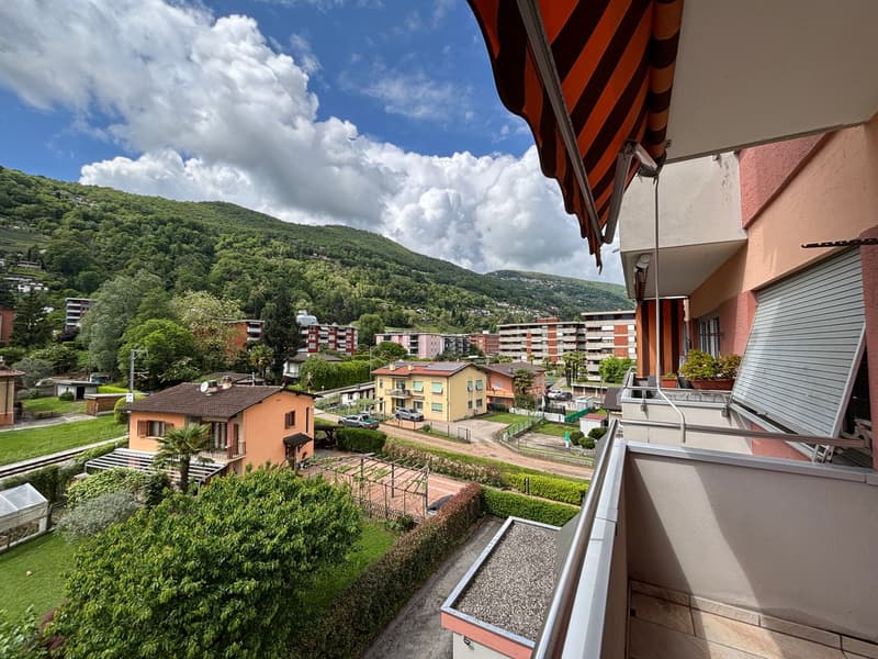 Möbliertes Studio-Apartment mit Aussicht im Herzen von Agno/ Monolocale ammobiliato con vista aperta (8)