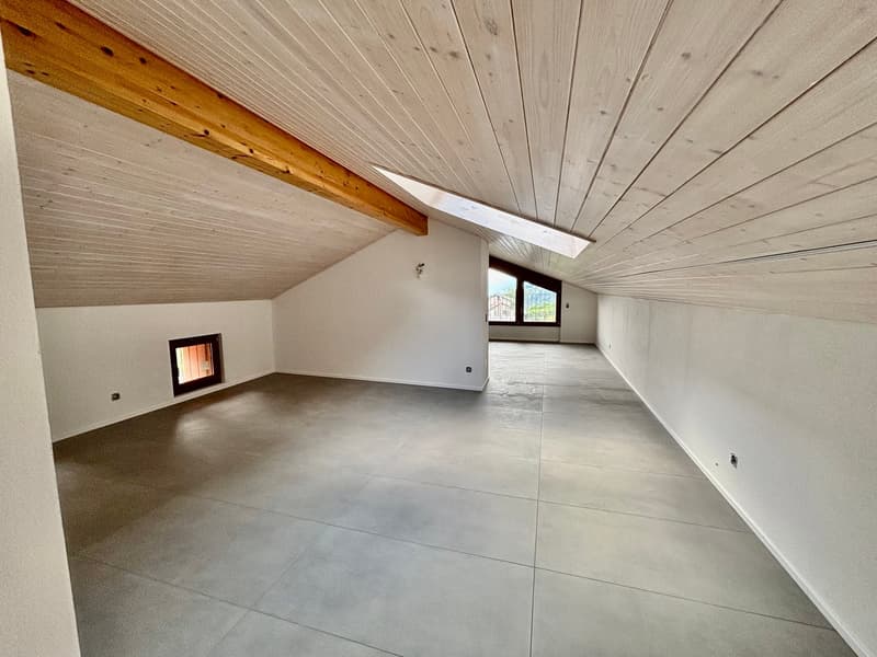 Immersa nella natura, spaziosa casa nel Malcantone con vista sul M. Rosa (9)