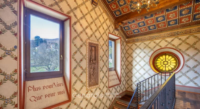 Villa storica di grande fascino, con forte carattere storico e decorativo. (26)
