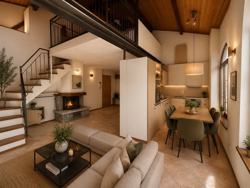 Splendida casa mono/bifamiliare di 8 locali a Curio (3)