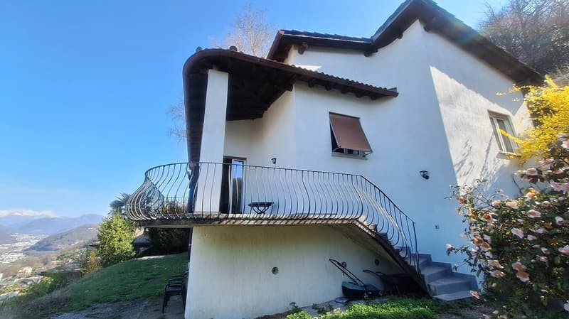 Montagnola- Collina D'Oro, Stupenda Vista Lago,   Terreno Residenziale Edifiabile (6)