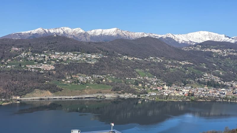 Montagnola- Collina D'Oro, Stupenda Vista Lago,   Terreno Residenziale Edifiabile (2)