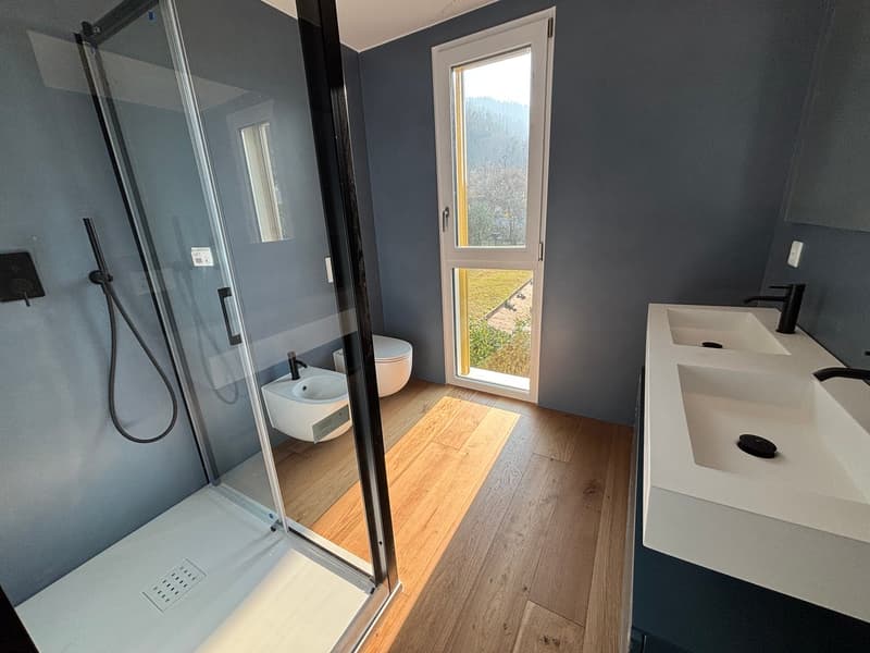 Neues Penthouse in Brusino - Seesicht und Bootsplatz! (9)