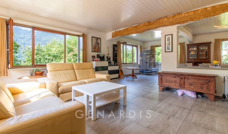 Rara opportunità - Villa uni-bifamiliare con piscina, terreno e privacy (6)