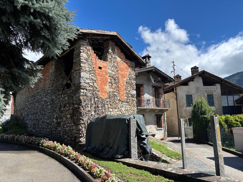 Rustico + casa antica da riattare – Un Gioiello Ticinese (2)